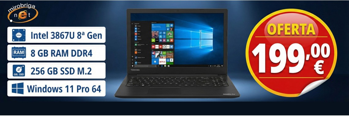 OFERTA TOSHIBA SEGUNDA MANO