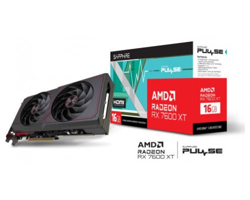 TARJETA GRAFICA SAPPHIRE PUL RX7600XT G OC 16G