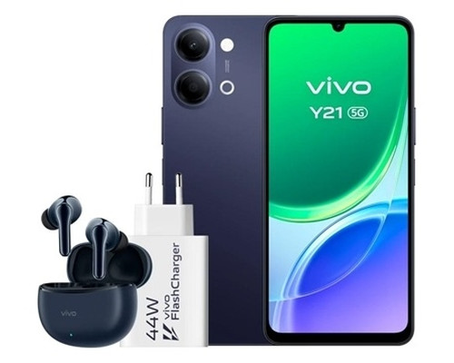 SMARTPHONE VIVO Y21 5G 4-256 BK PACK-DU39 SMARTPHONE VIVO Y21 5G 4-256 BK PACK