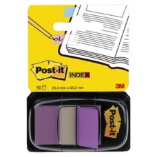 MARCADOR ADHESIVO POST-IT 3M VIOLETA