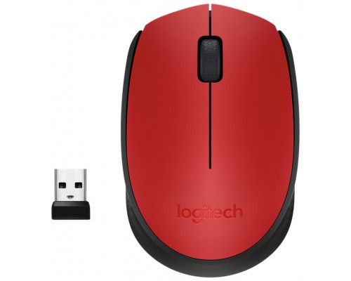 RATON LOGITECH M171 ROJO