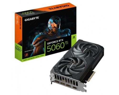 TARJETA GRAFICA GIGABYTE RTX5060TI WINF 8G