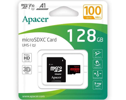APACER-MICROSD 128GB AP128GMCSX-DU7 APACER-MICROSD 128GB AP128GMCSX