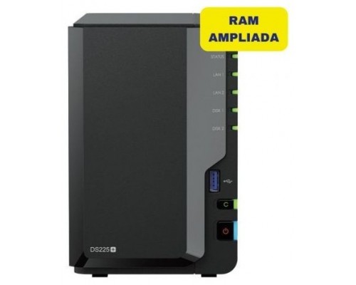 NAS SYNOLOGY DS225 PLUS 6G-DU101 NAS SYNOLOGY DS225 PLUS 6G
