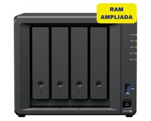 NAS SYNOLOGY DS925 PLUS 16GB-DU199 NAS SYNOLOGY DS925 PLUS 16GB