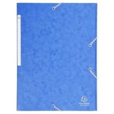 CARPETA EXACLAIR CARTON A4 AZUL