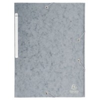 CARPETA EXACLAIR CARTON A4 GRIS