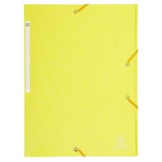 CARPETA EXACLAIR CARTON A4 LIMON