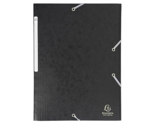 CARPETA EXACLAIR CARTON A4 NEGRO