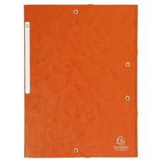 CARPETA EXACLAIR CARTON A4 NARANJA