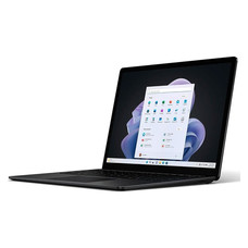Port&aacute;til Reacondicionado MICROSOFT Surface Laptop 5 1950 13.5\" / i5-12th / 16gb / 256 gb Ssd / Win 10 Pro / Teclado kit de pegatinas de conversi&oacute;n / Negra / Grado A- Fuga de luz y bollos en el cover