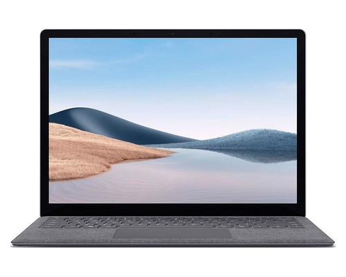 Port&aacute;til Reacondicionado MICROSOFT Surface Laptop 4 13.5\" / i5-11th / 8gb / 512gb Ssd NVME / Win 10 Pro / Teclado kit de pegatinas de conversi&oacute;n / GRADO B POR ESQUINA INFERIOR IZQUIERDA DE LA PANTALLA UN POCO ROTA