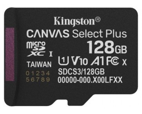 MEMORIA KINGSTON-MICROSD SDCS3 128GBSP