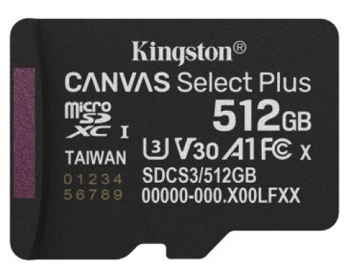 MEMORIA KINGSTON-MICROSD SDCS3 512GBSP