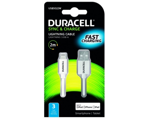 CABLE DURACELLLE USB5022W